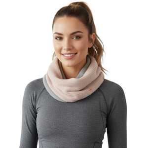 lululemon Reversible Blissed Out Infinity Scarf Pink Grey